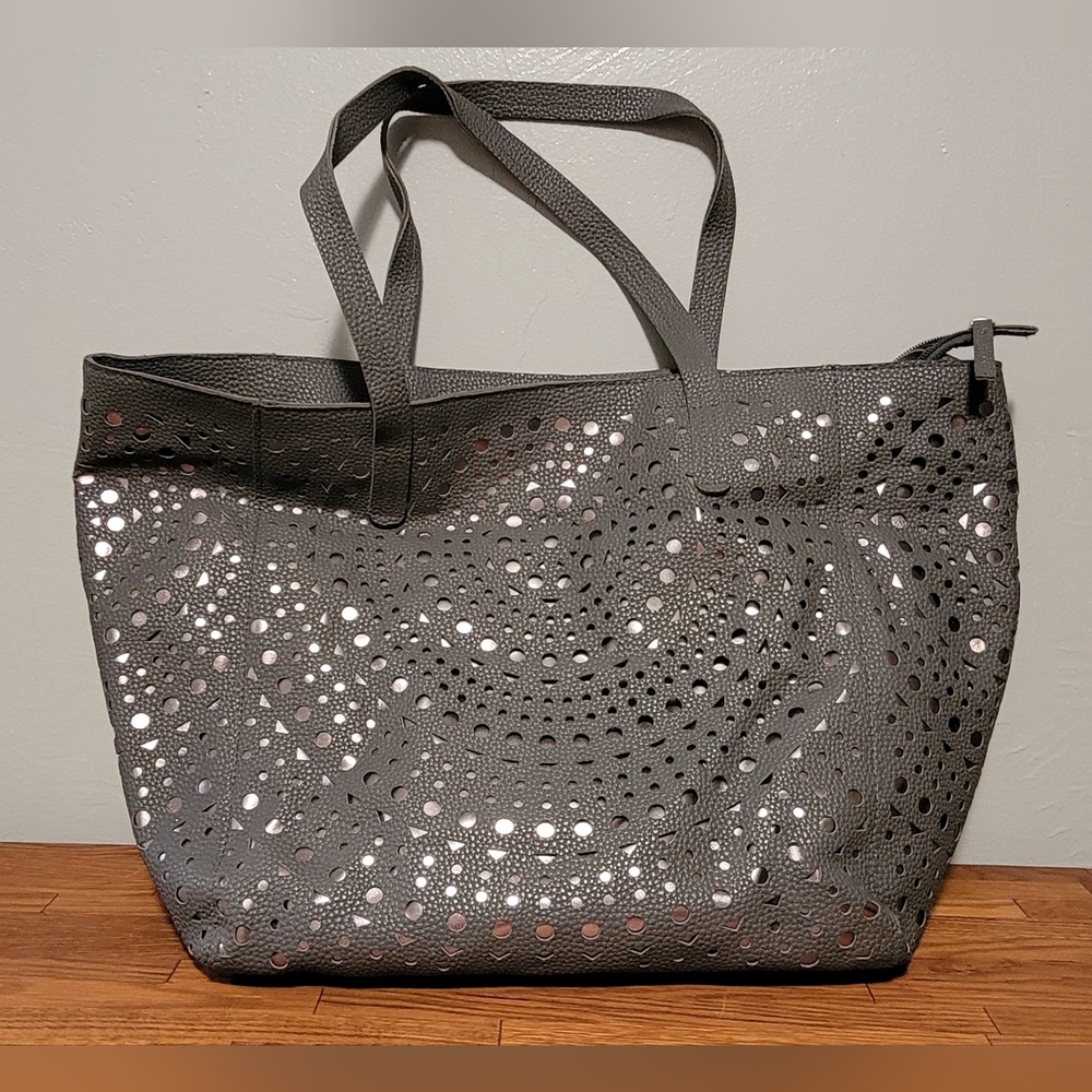 EUC Vinyl Tote Bag